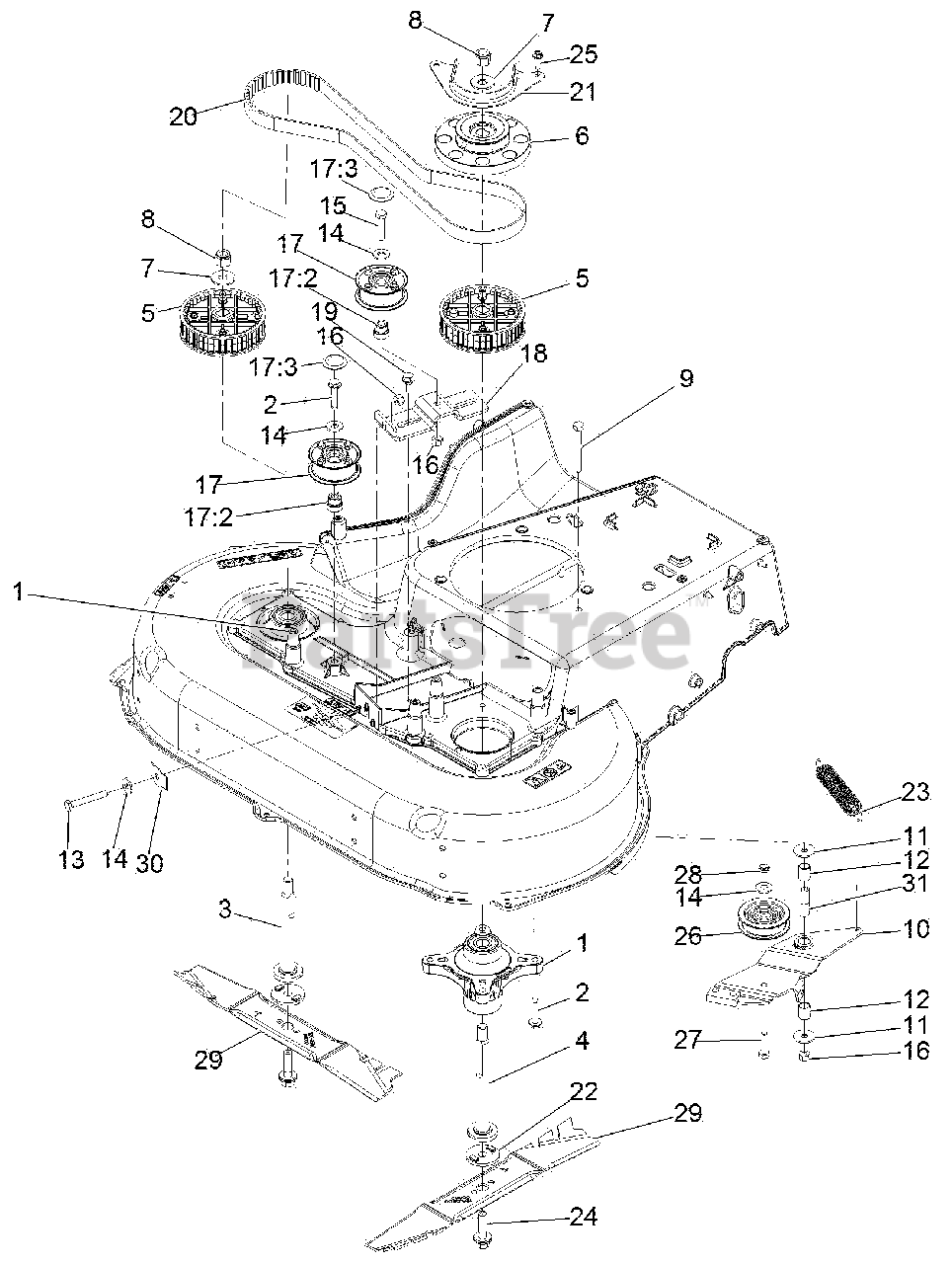 Exmark ECS180CKA30000 - Exmark 30