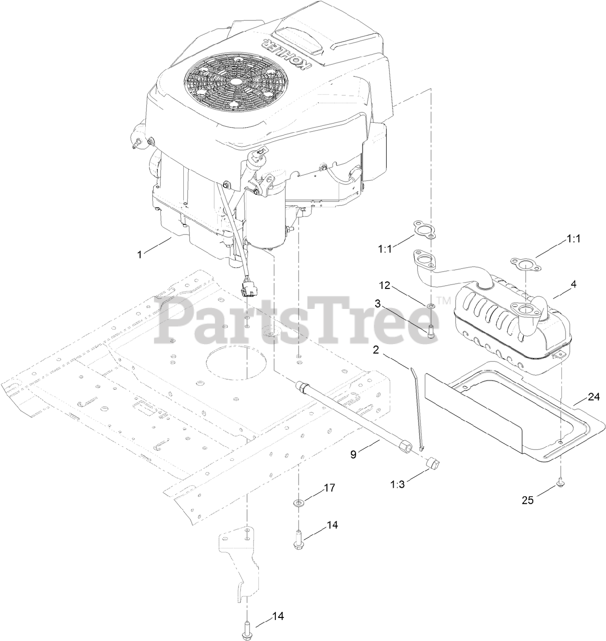 Toro Timecutter 4235 Parts Diagram