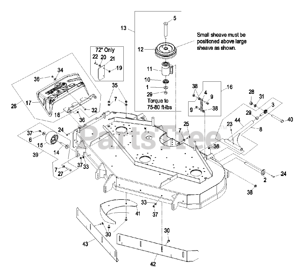 Exmark Lazer Z 60 Inch Deck Belt Diagram