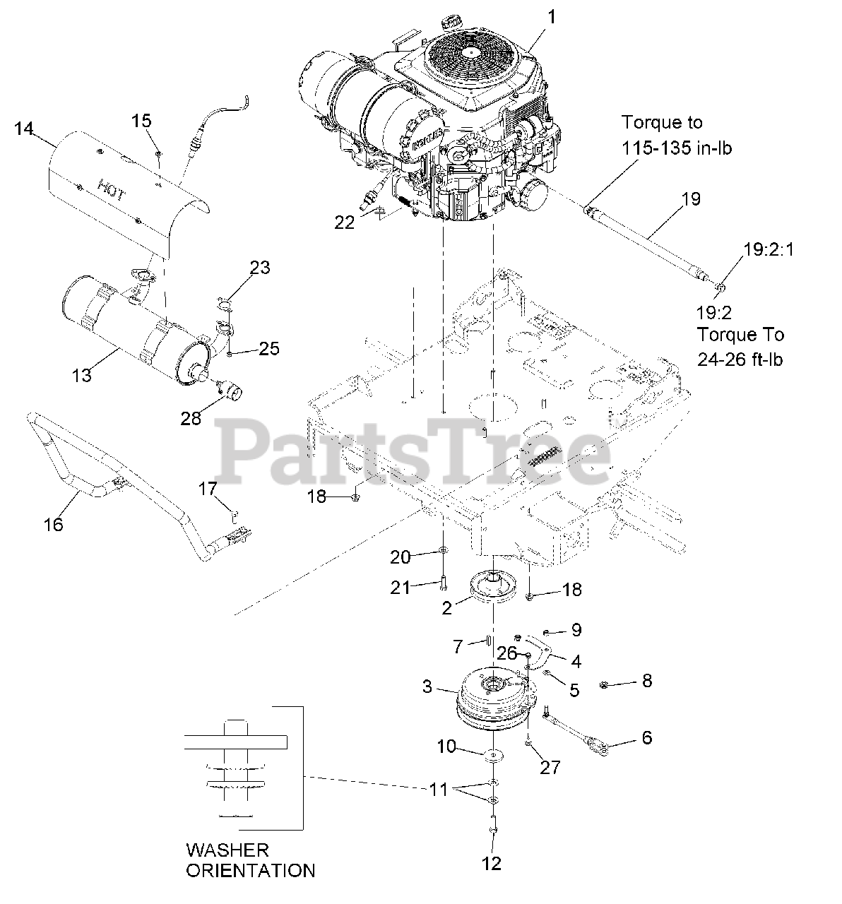 Exmark TTX650EKC52400 - Exmark 52