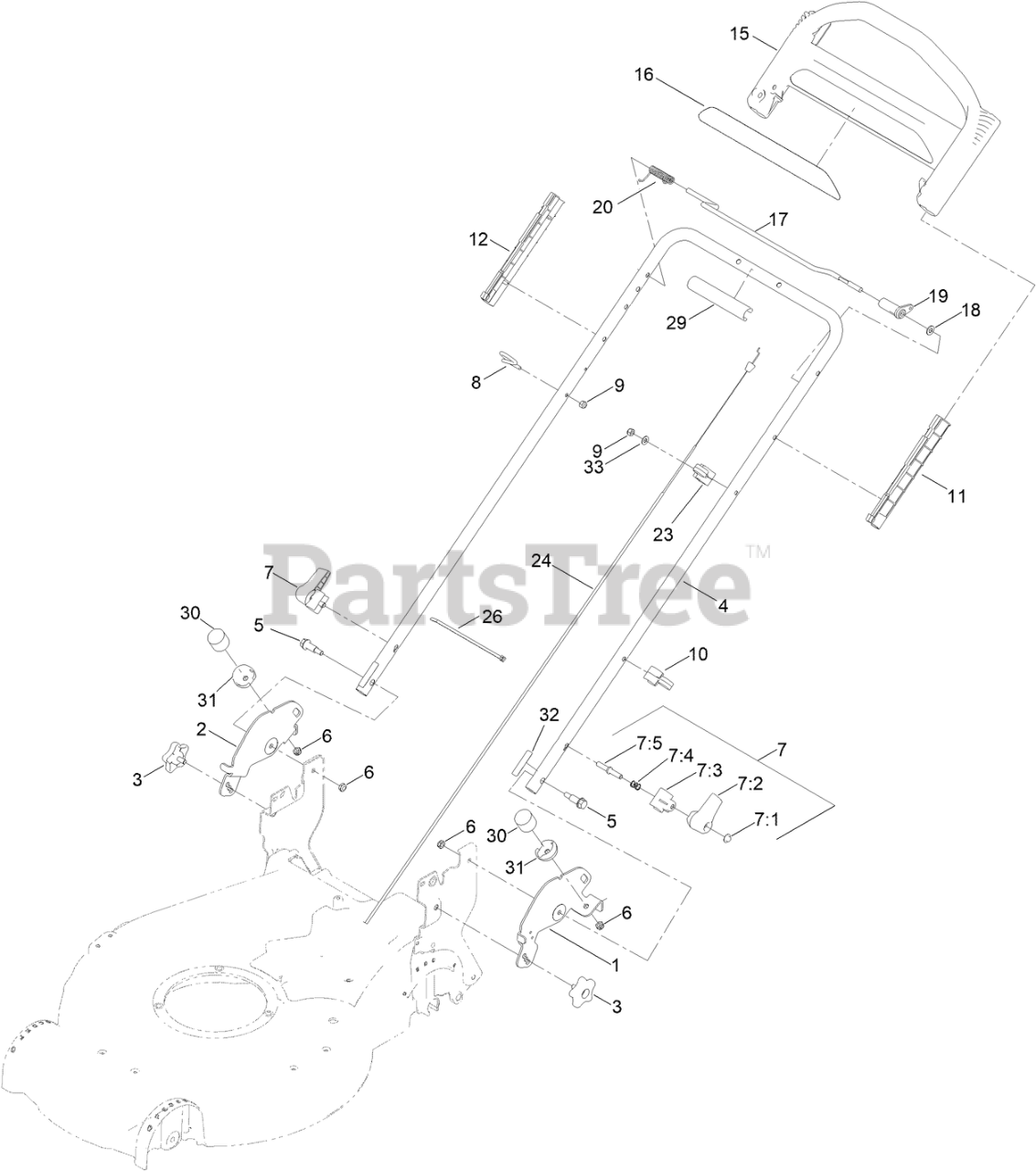 Toro 21389 - Toro Super Recycler Walk-Behind Mower (SN: 400000000 ...