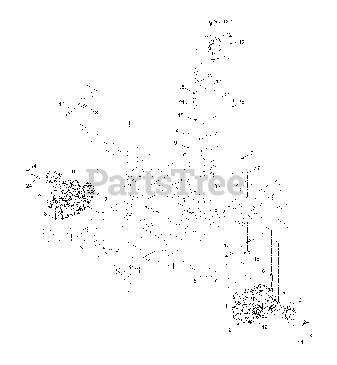 Exmark RAE708GEM60300 - Exmark 60