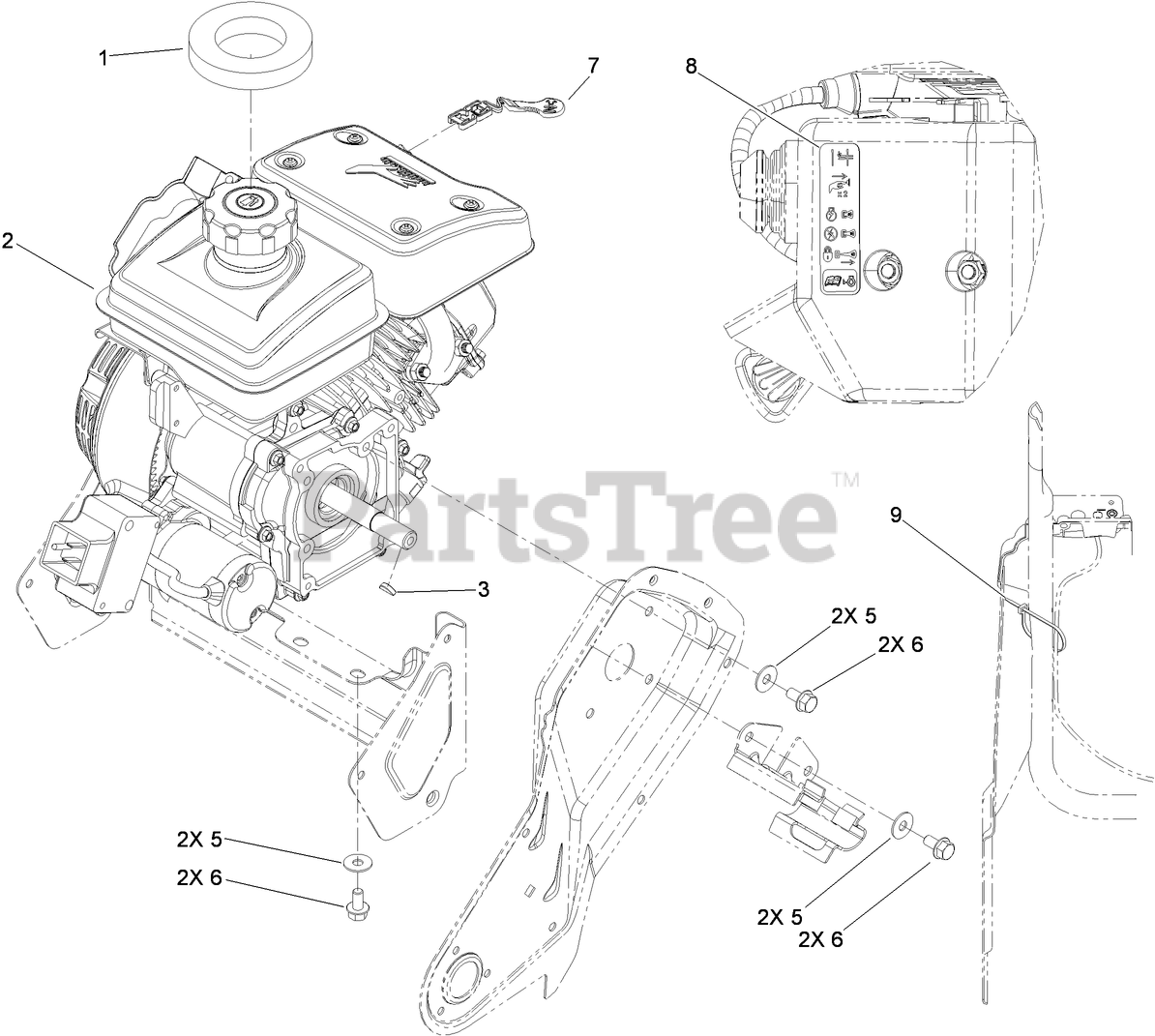 Toro 38282 (418 ZE) - Toro 18