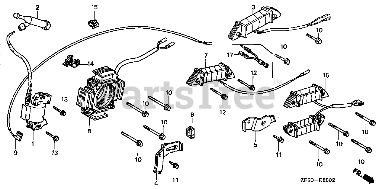 Honda GX390 K1 EDS2 (GCAA) - Honda Engine, Made in Japan (SN: GCAA ...