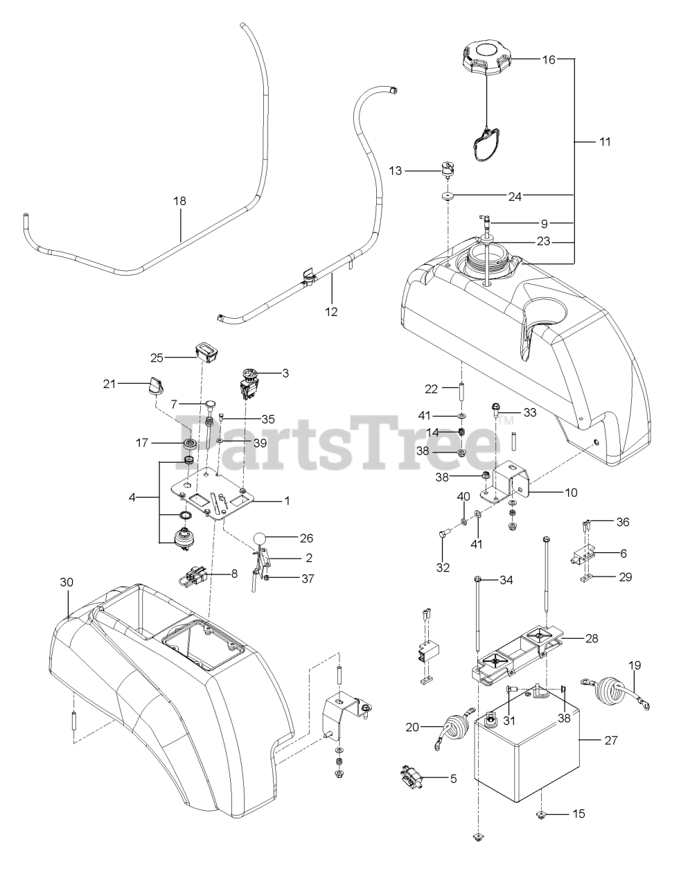 Husqvarna MZ 5225 ZT (966690501-01) - Husqvarna 52