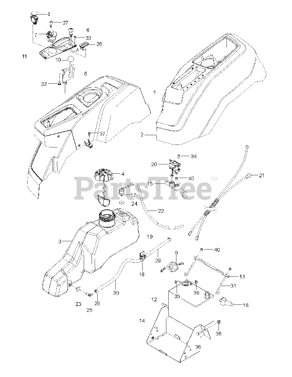 Husqvarna Z 254 (967045201-01) - Husqvarna 54