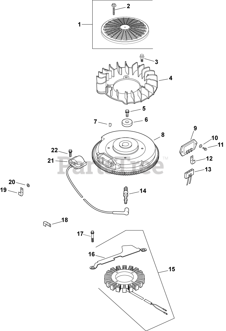 Kohler CV730-0040 - Kohler Command PRO Engine, Made for MTD/Cub Cadet ...