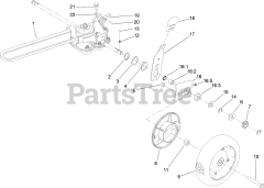 22187 TE - Toro 53cm Heavy-Duty Recycler Walk-Behind Mower (SN ...