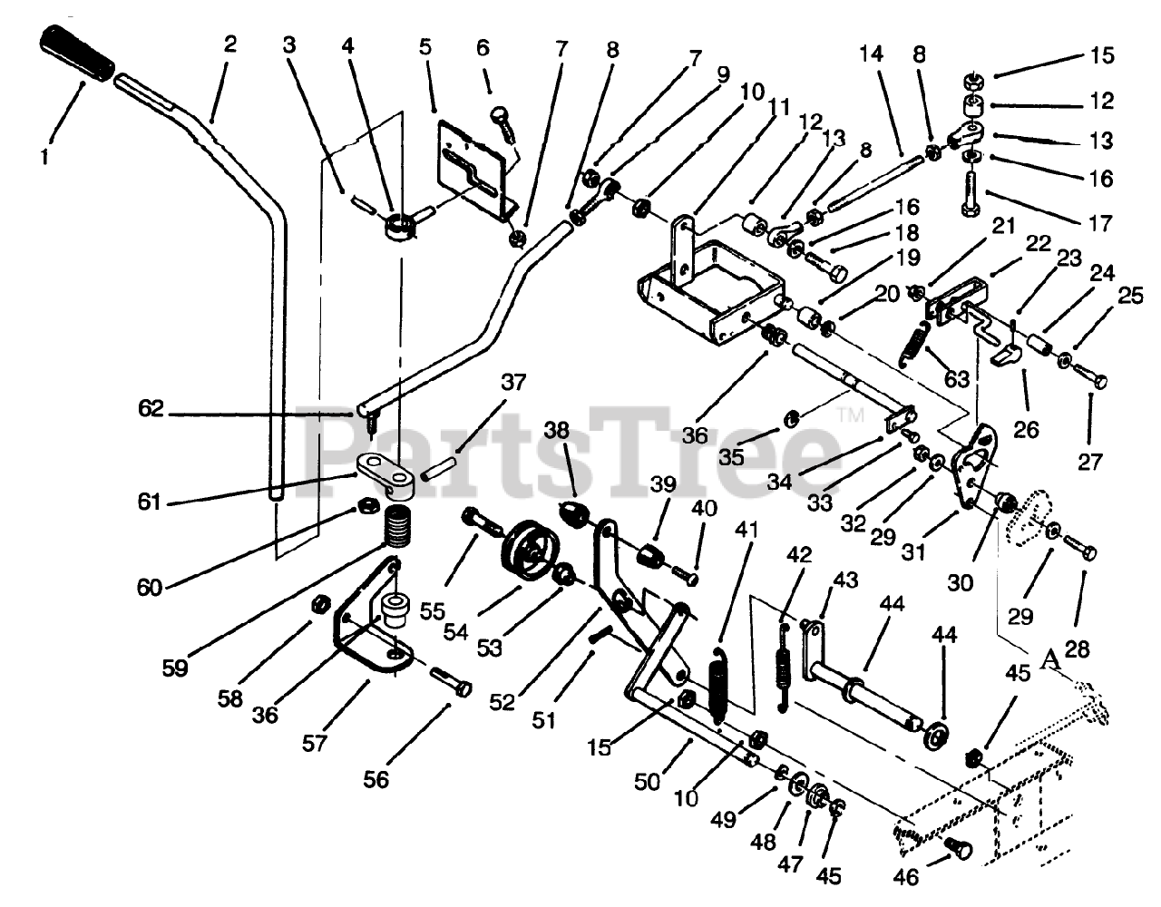 Toro 73401 (314-H) - Toro Garden Tractor (SN: 069000001 - 069999999 ...