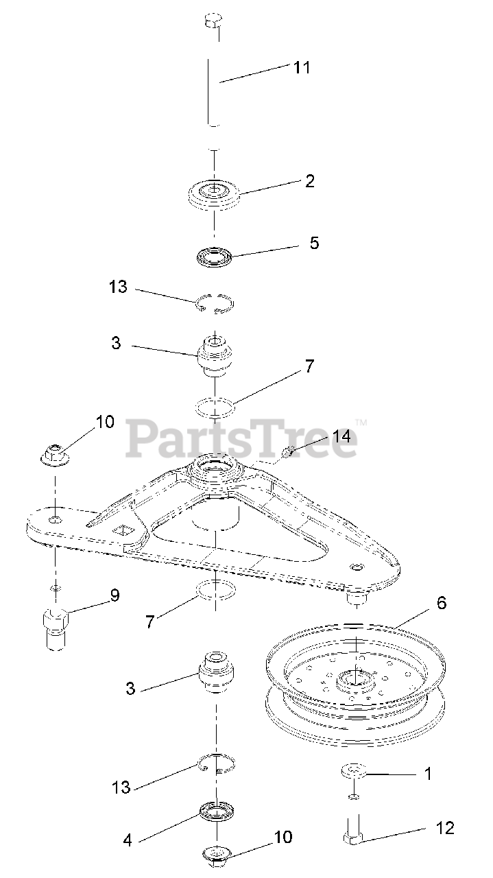 Exmark Lze600ka484 Exmark 48 Lazer Z E Series Zero Turn Mower Kawasaki Fx600v Sn 313000000 4281