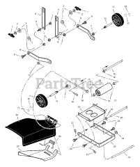 Murray 46104x8A - Murray 46" Garden Tractor (1999) Parts Lookup with