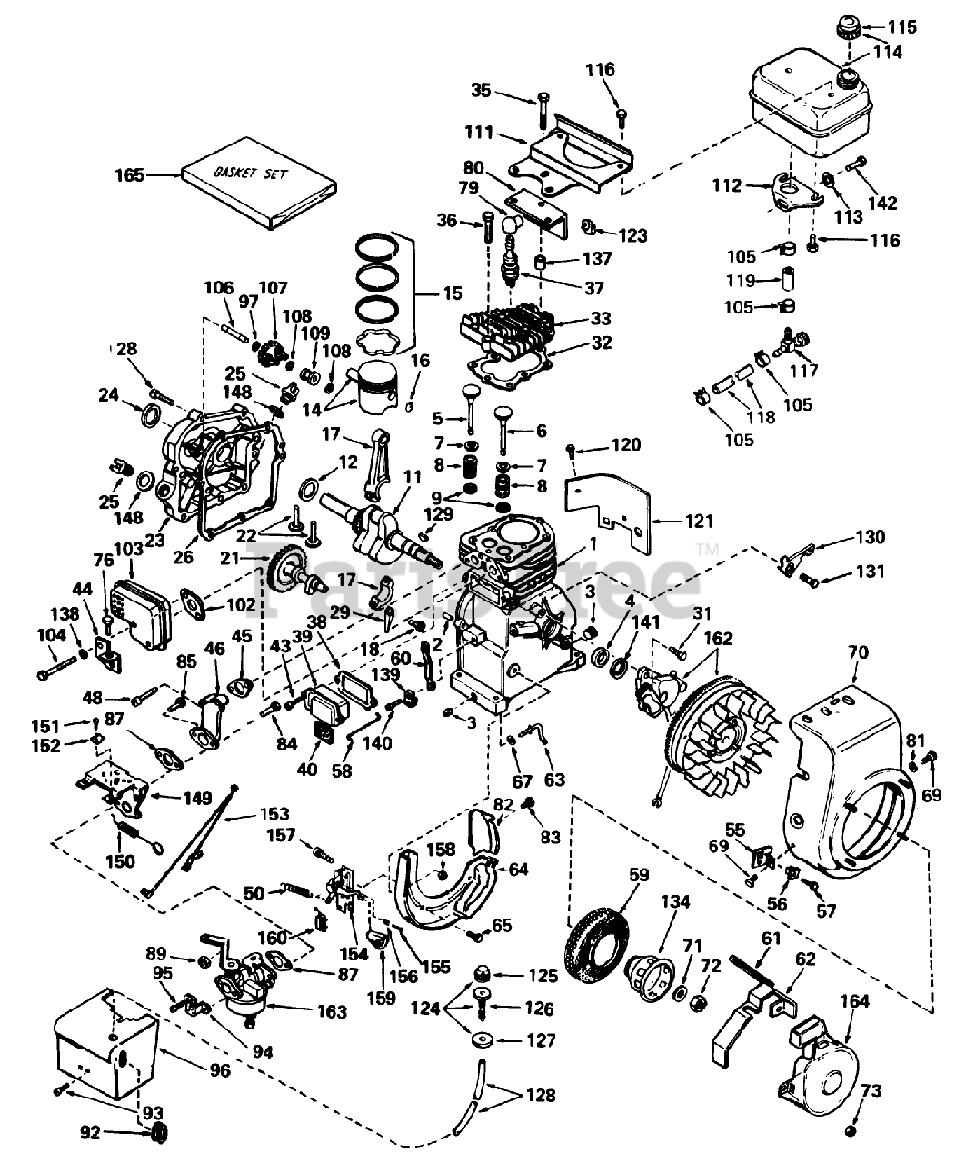 Toro 38240 (421) - Toro Snow Thrower (SN: 009000001 - 009999999) (1979 ...