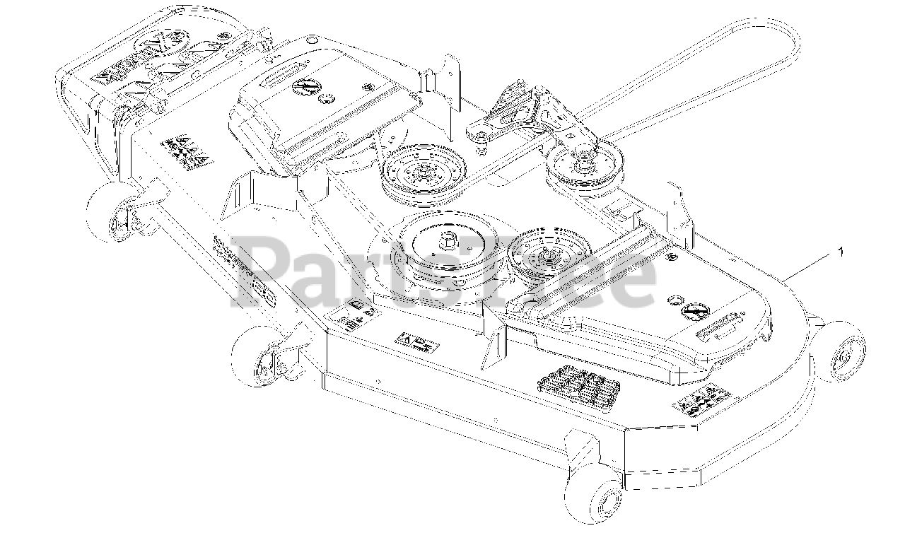 Exmark RAX730GKA604A3 Exmark 60" Radius XSeries ZeroTurn Mower