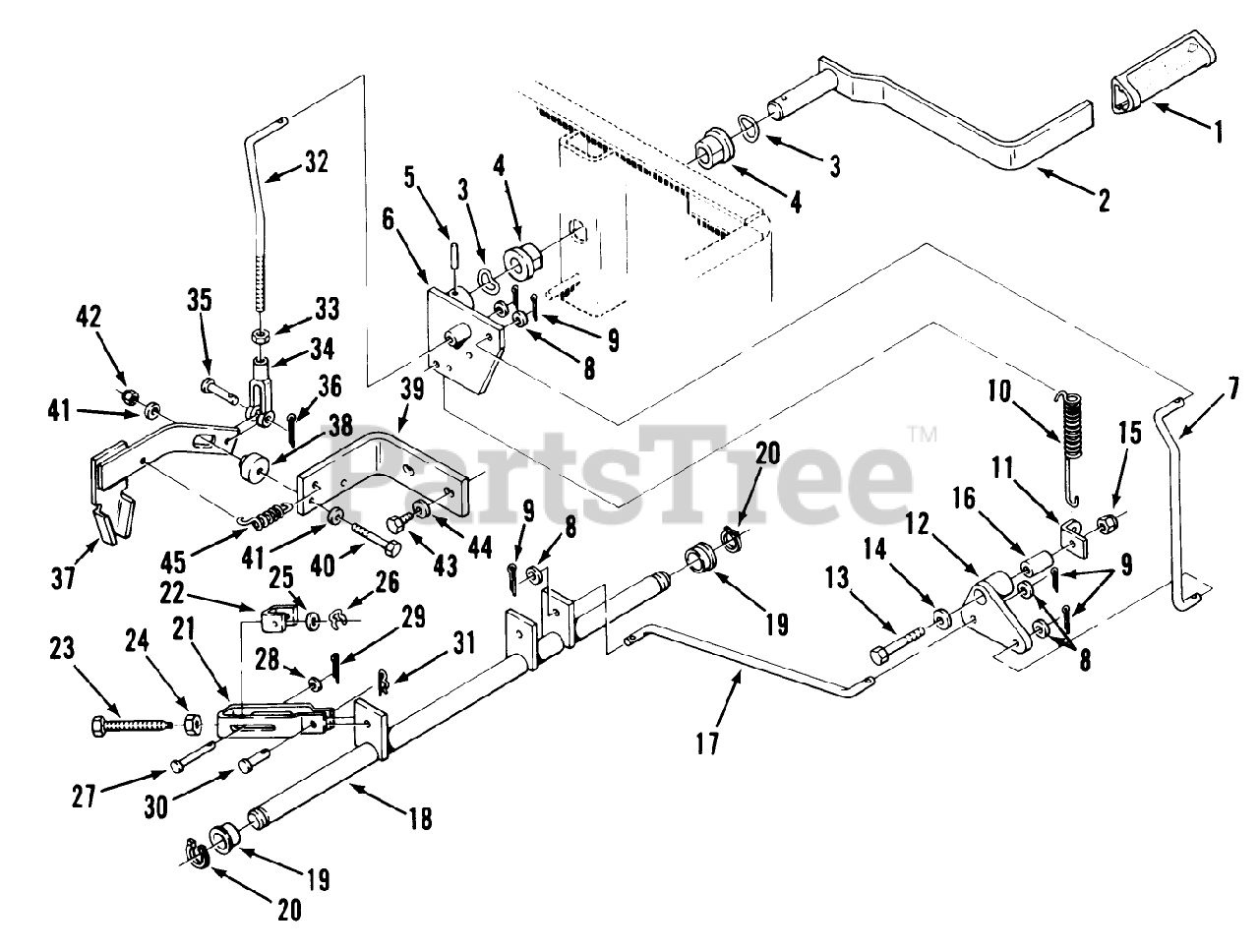 Toro Y1-16OE01 (616-Z) - Toro Zero-Turn Mower, Drive Unit Only (1989 ...