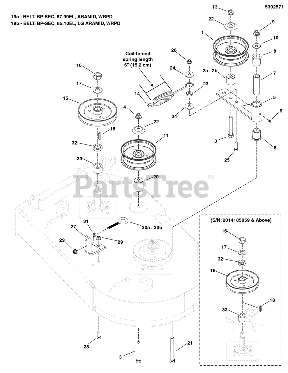 Ferris discount mower belts