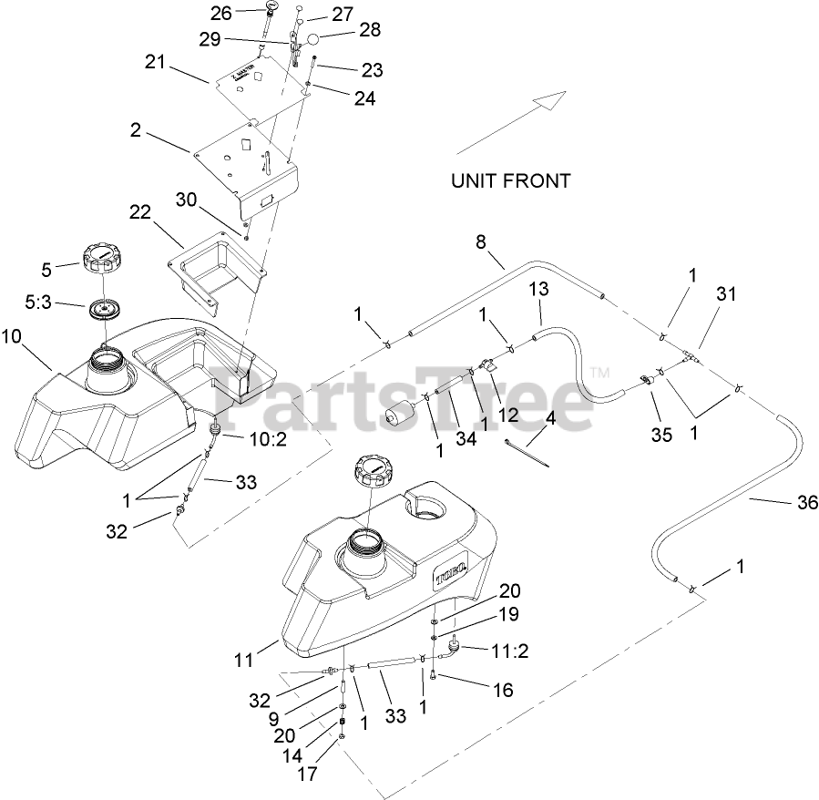 Toro 74246 TE (Z 557) - Toro 152cm Z Master Zero-Turn Mower, Side ...