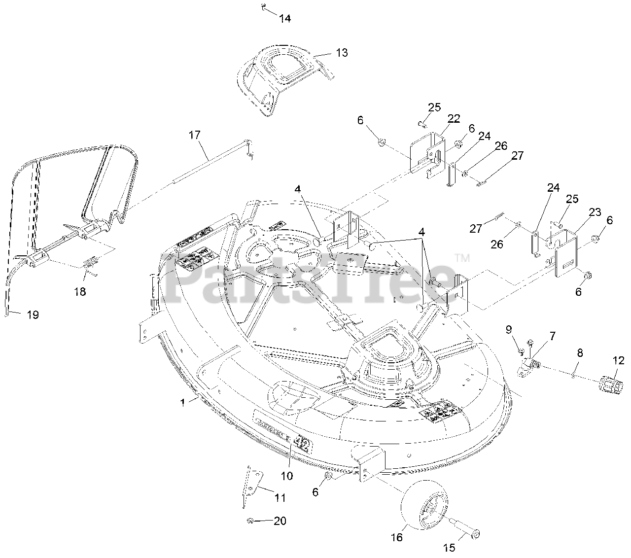 Exmark QTE651KA421 - Exmark 42