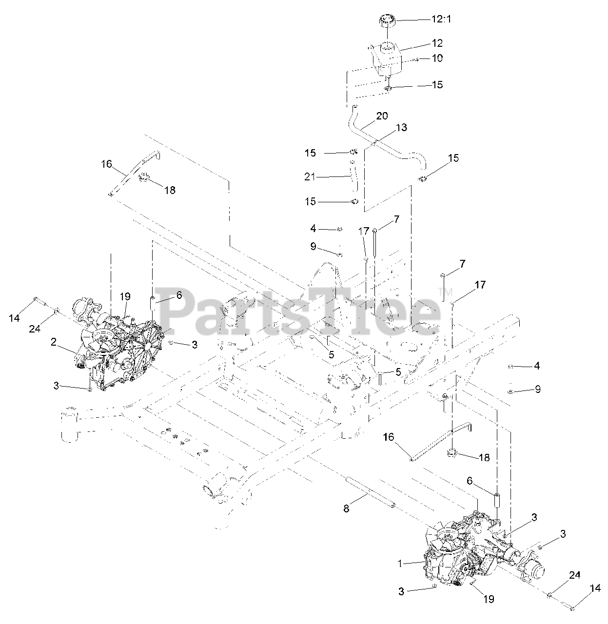 Exmark RAX691GKA524A3 - Exmark 52