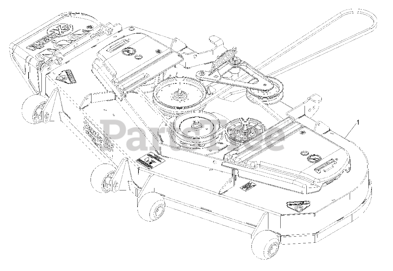 Exmark LZX921KA606 Exmark 60" Lazer Z XSeries ZeroTurn Mower