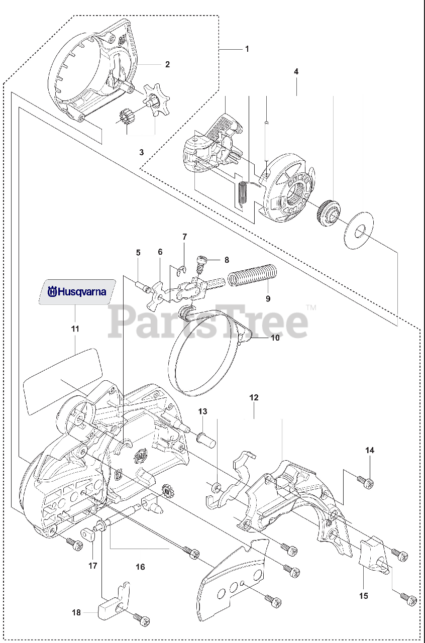 Husqvarna 346 XP TRIOBRAKE - Husqvarna Chainsaw (2008-09) Trio Brake ...