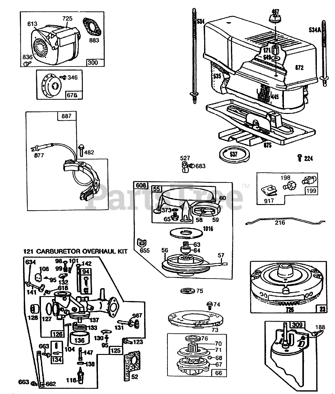 Toro 56175 (12-32) - Toro Rear-Engine Riding Mower (SN: 008000001 ...