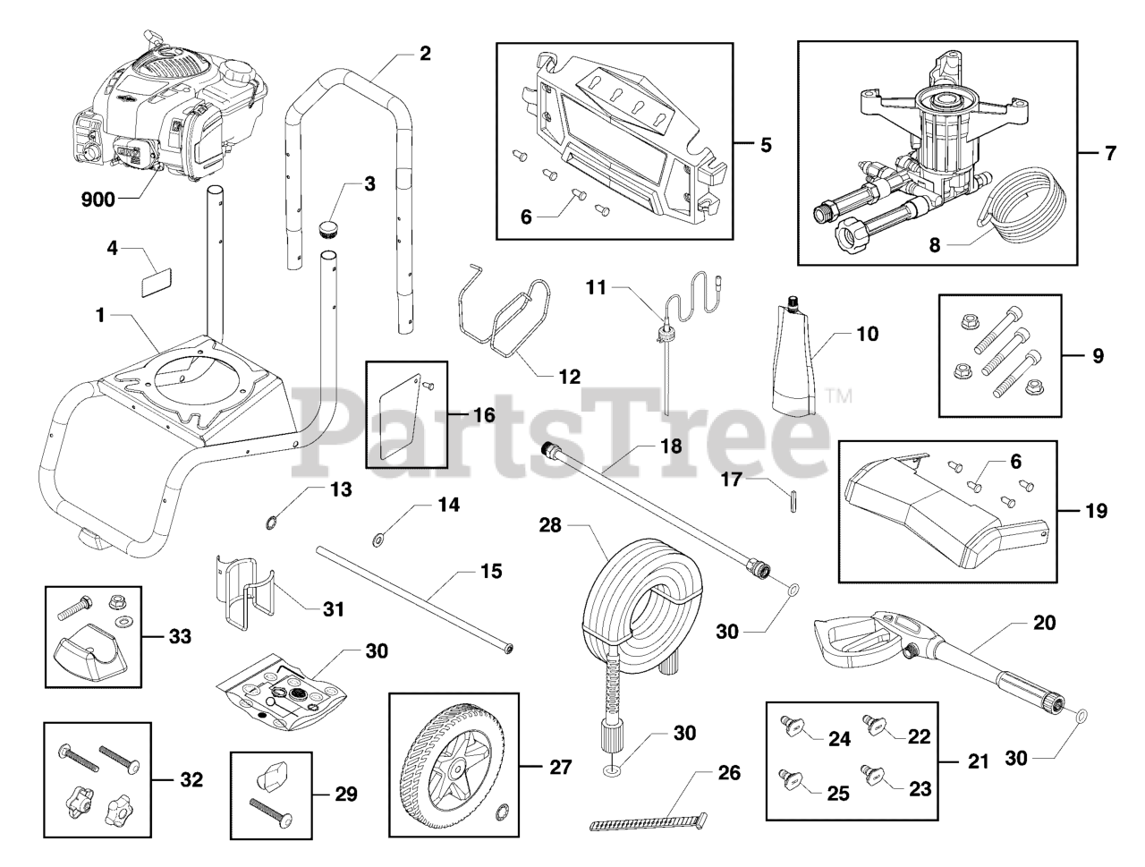 Craftsman CMXGWAS02078800 Craftsman 2,800 PSI Pressure Washer Main