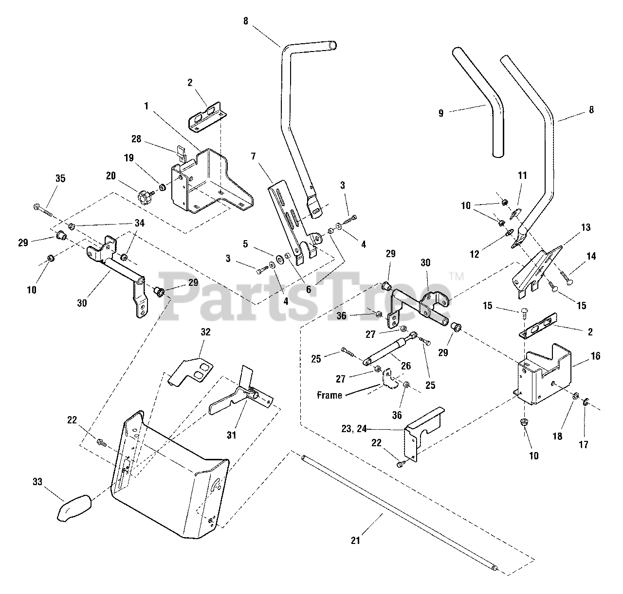 Craftsman 107.277700 (2277700) - Craftsman ZT7000 Series 50