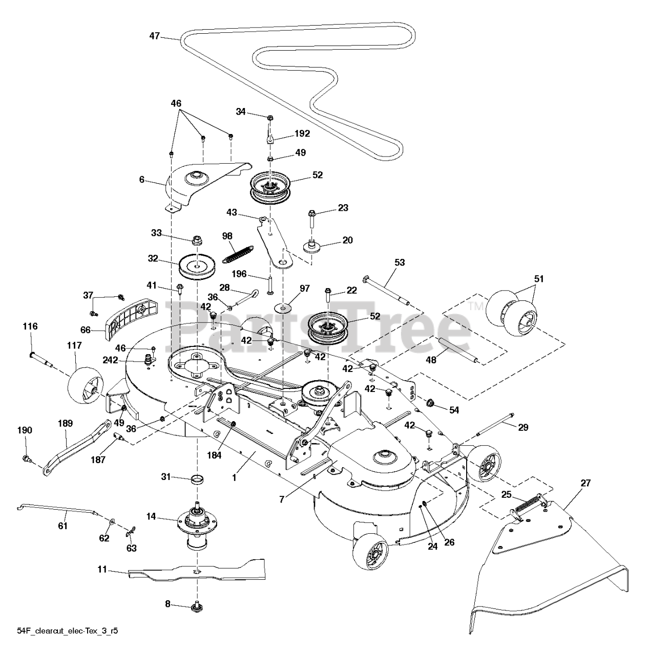 Husqvarna TS 354 XD (960430305-00) - Husqvarna 54