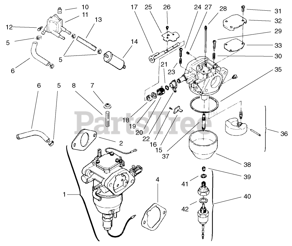 Toro 72087 (268-h) - Toro Lawn & Garden Tractor (sn: 220000001 