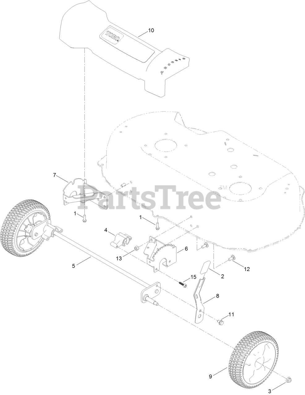 Toro 21811 Toro 76cm TimeMaster WalkBehind Mower (SN 400000000