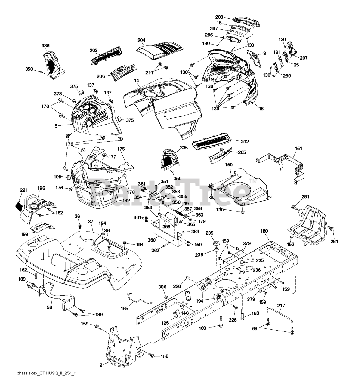 Husqvarna TS 354 XD (960410419-00) - Husqvarna 54