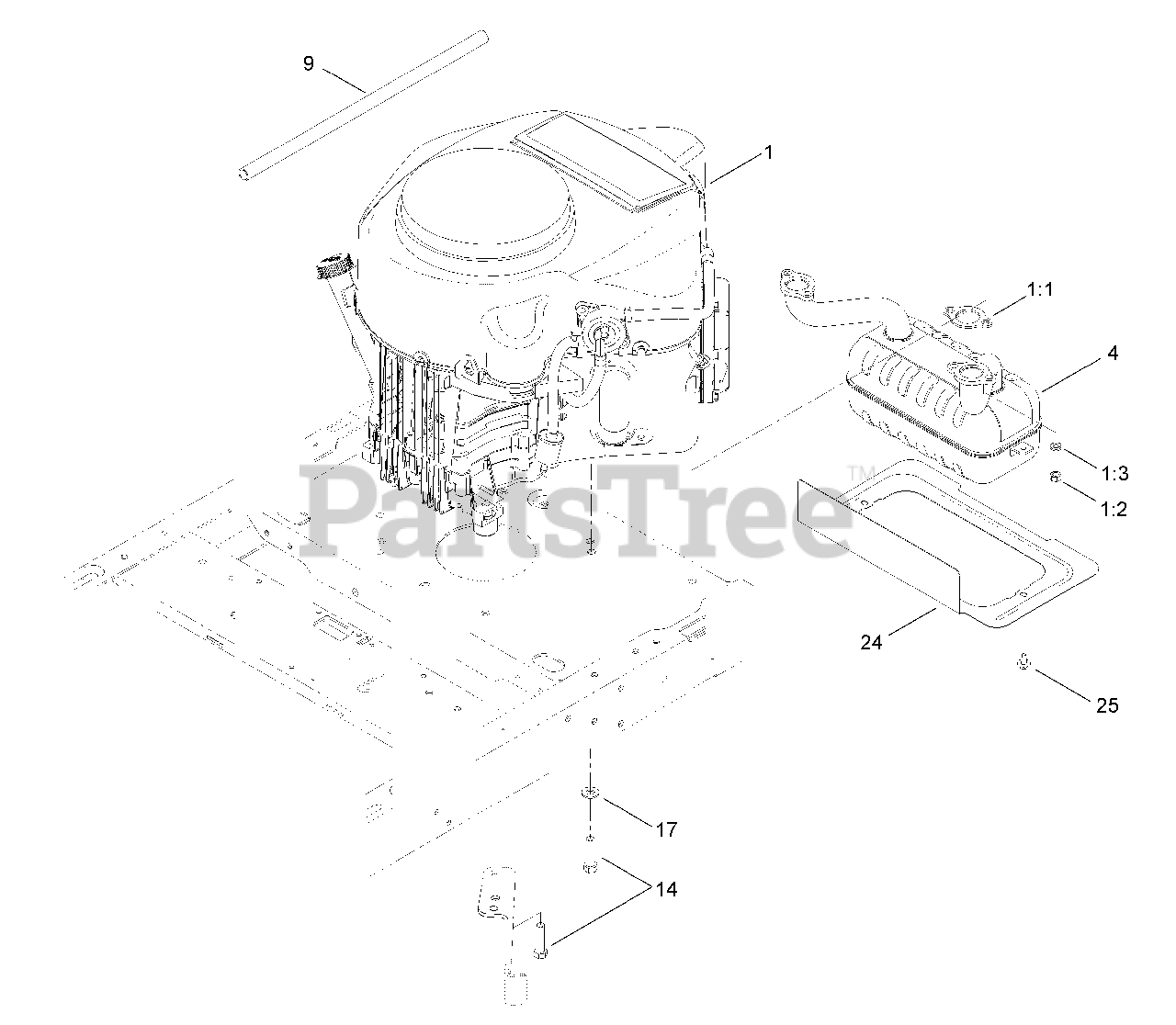 Exmark QTS691KA422 - Exmark 42