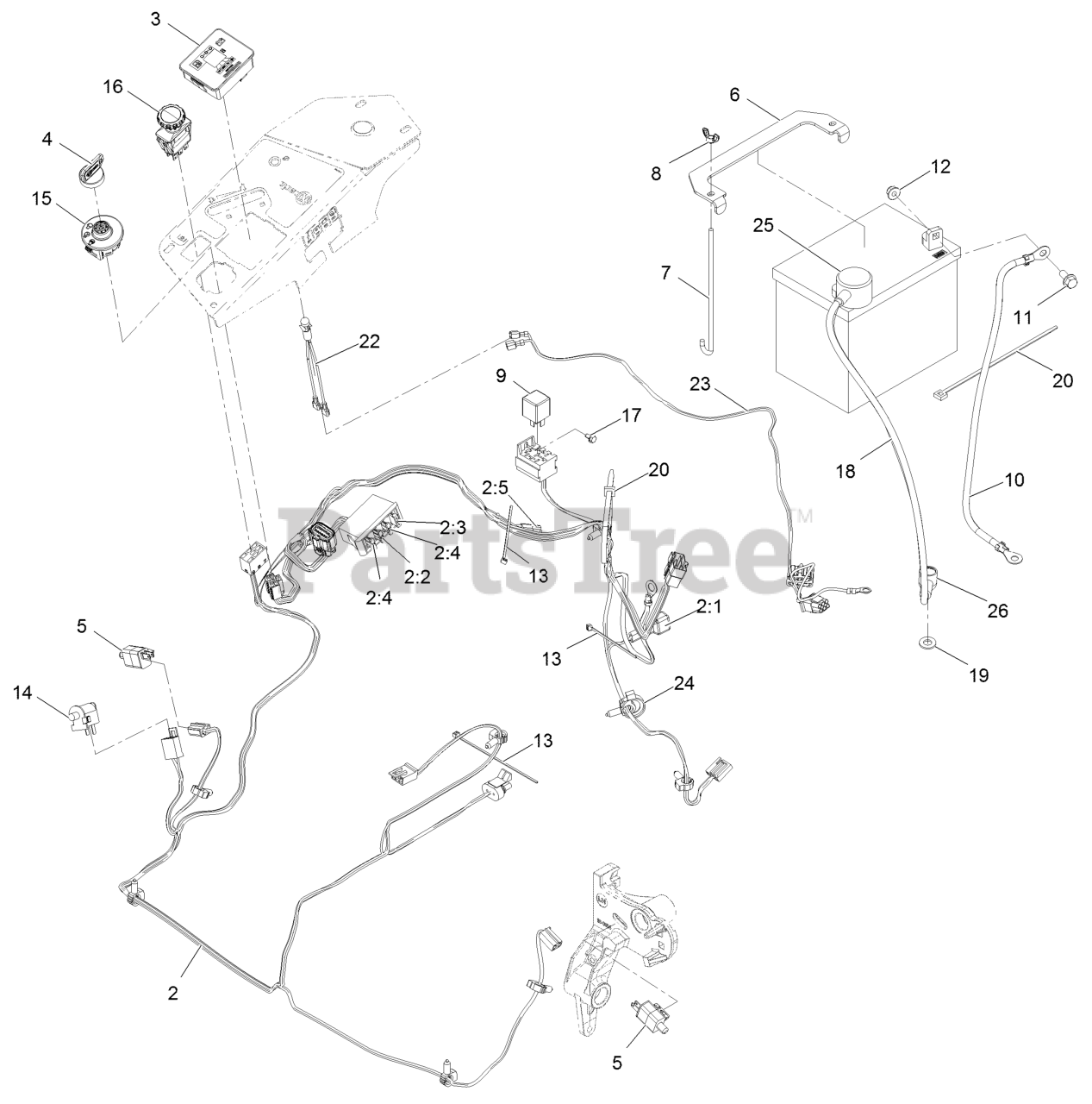 Exmark LZS749AKC604A1 - Exmark 60