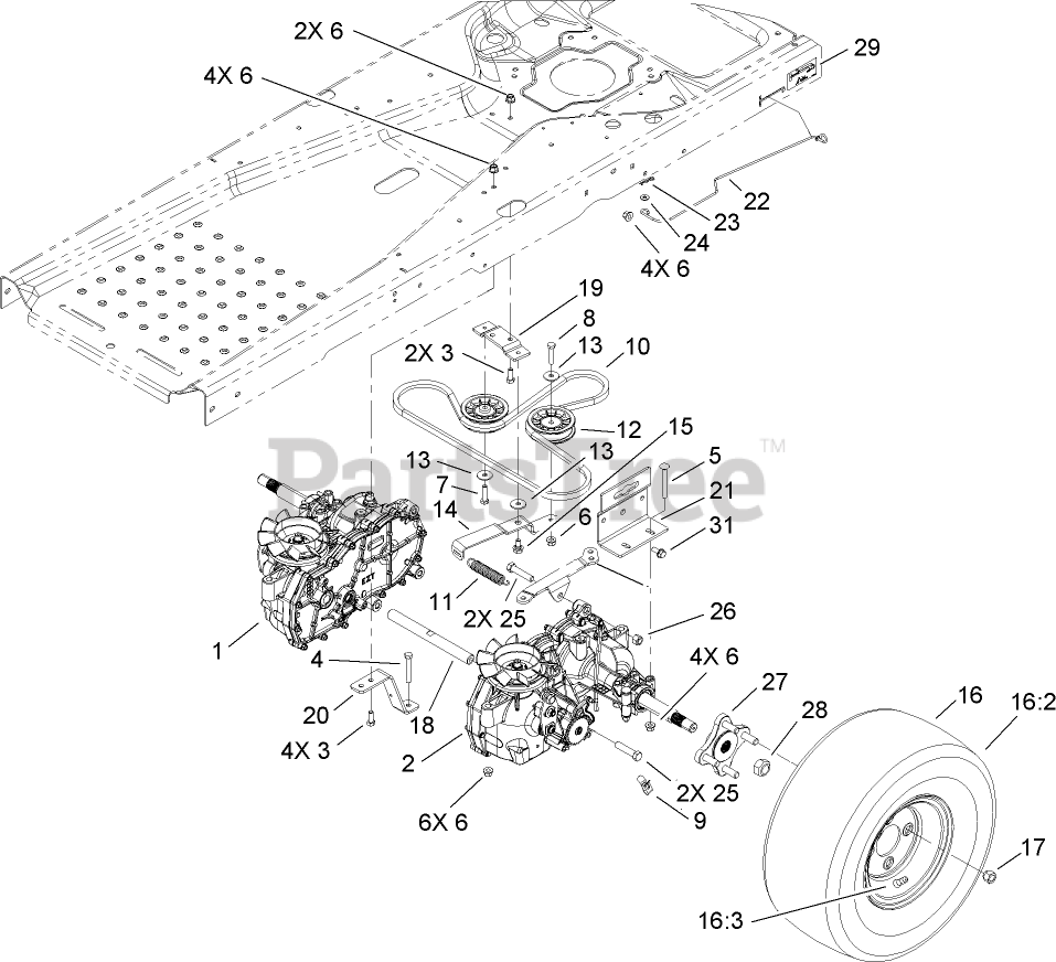 Toro 74360 (Z 4200) - Toro 42