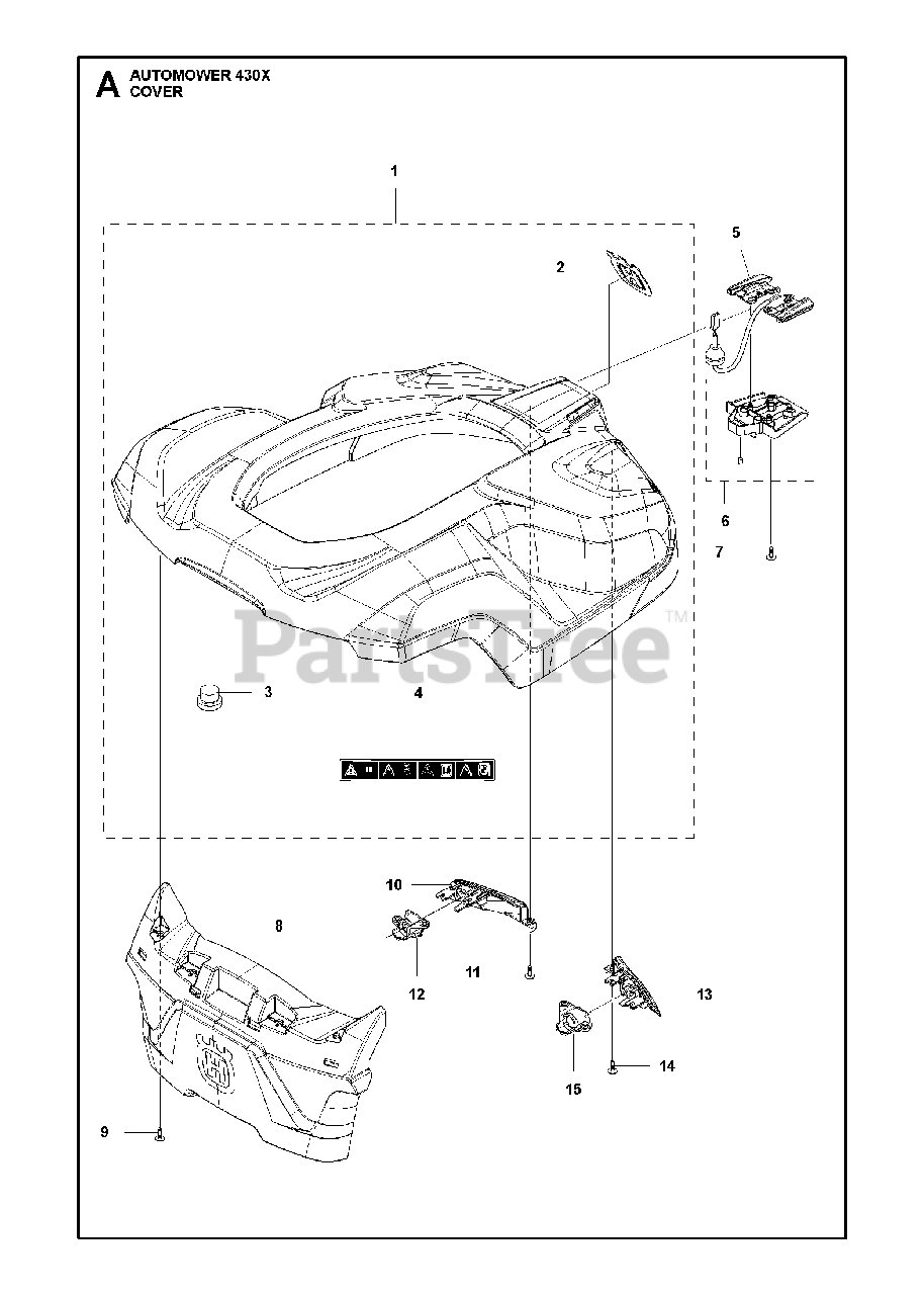 husqvarna robot mower parts