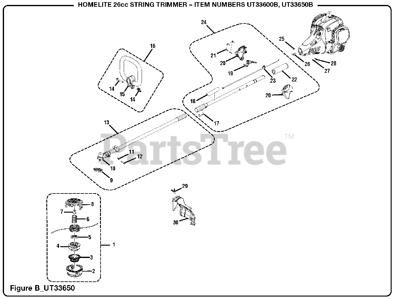 Homelite String Trimmer Ut Parts Diagram For Figure B Hot Sex Picture 1025