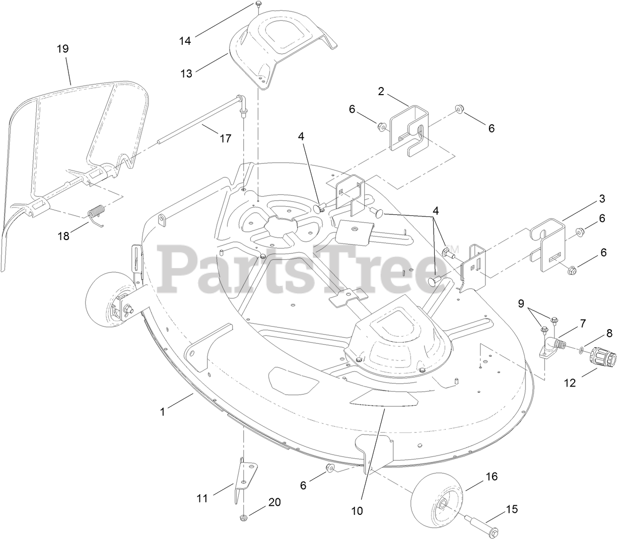 Toro timecutter 42 discount parts