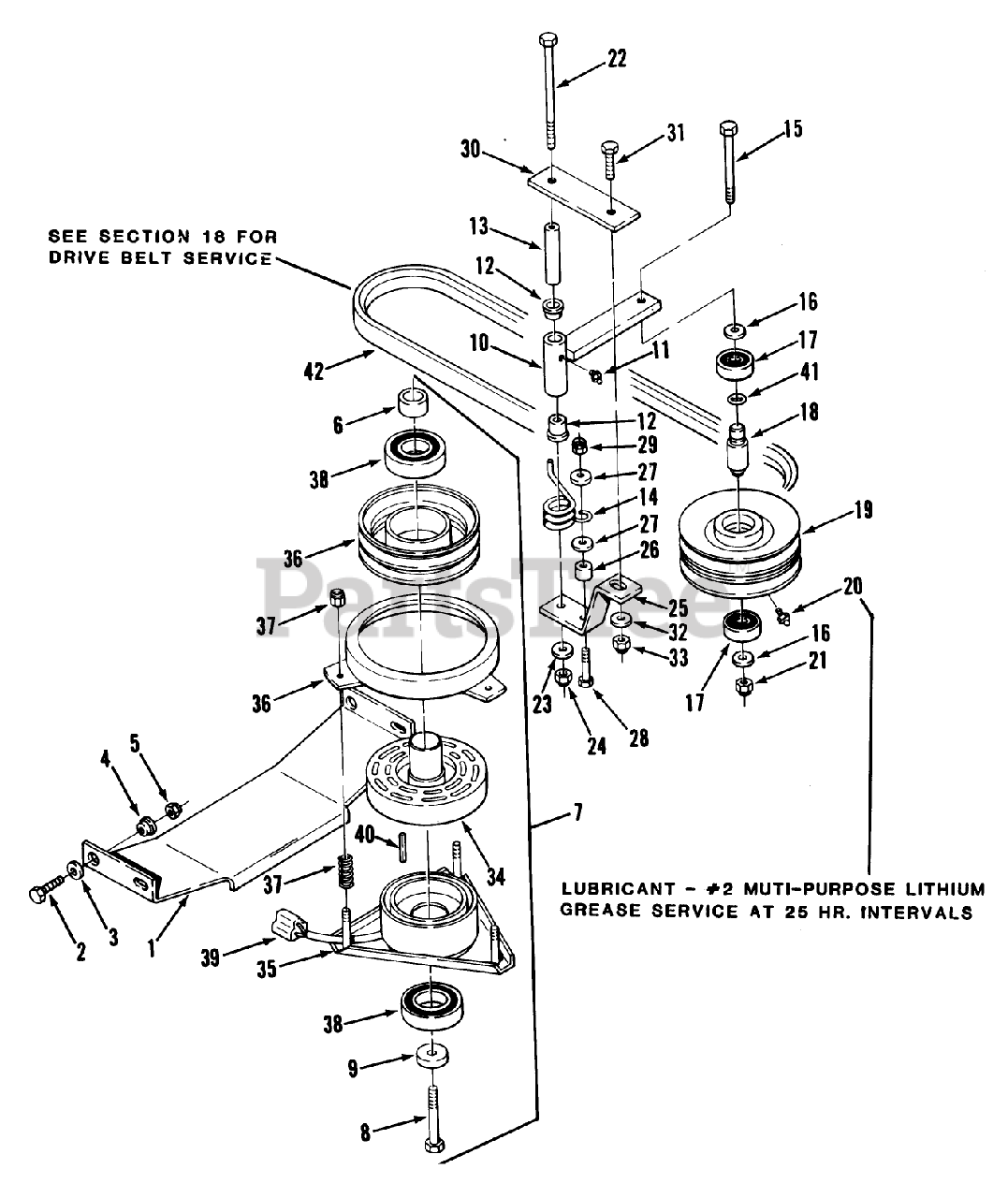 Toro Y1-12OE01 (612-Z) - Toro Zero-Turn Mower, Drive Unit Only (1990 ...