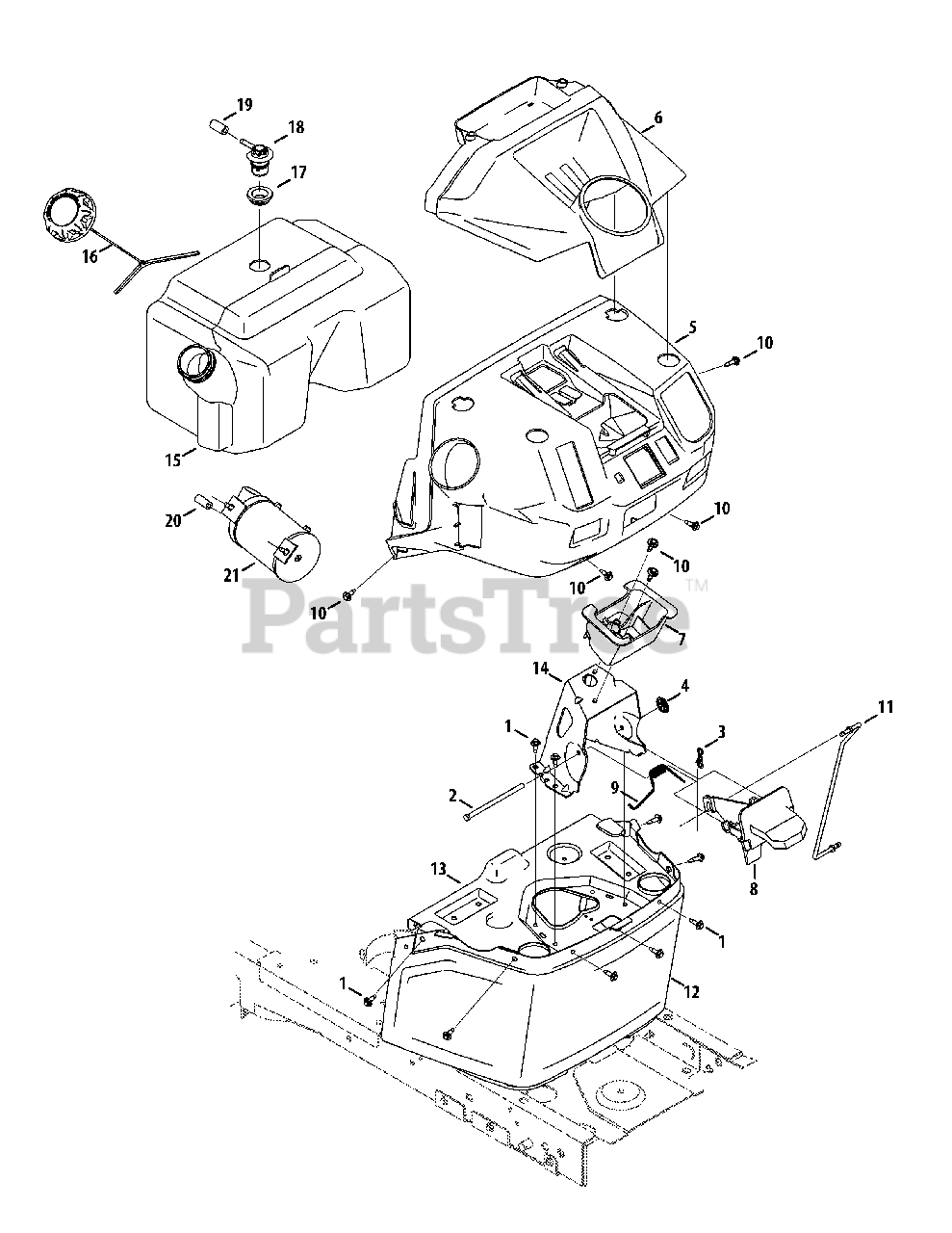 Cub Cadet XT1LT 42 (13WVA1CS210) Cub Cadet 42" XT1 Enduro Lawn