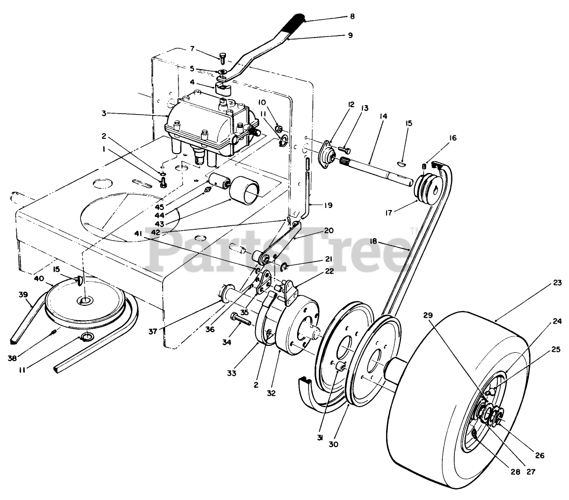 Toro 30102 - Toro ProLine Walk-Behind Mower, Gear Drive, 12hp (SN ...