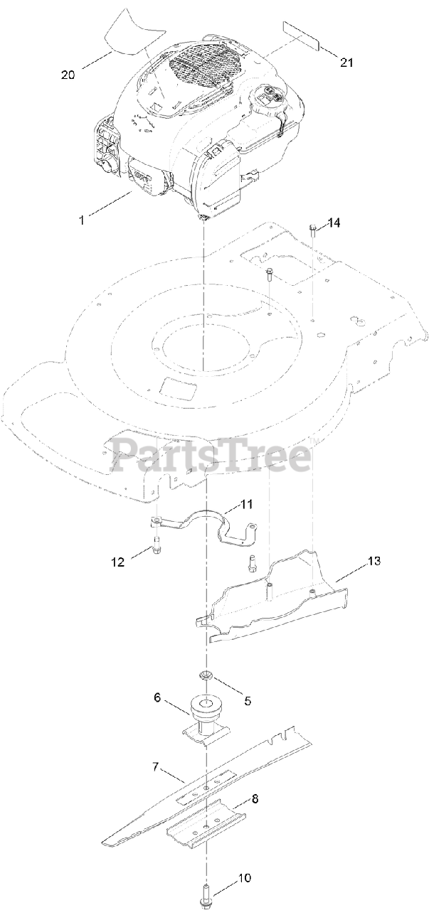 Toro model online 20353