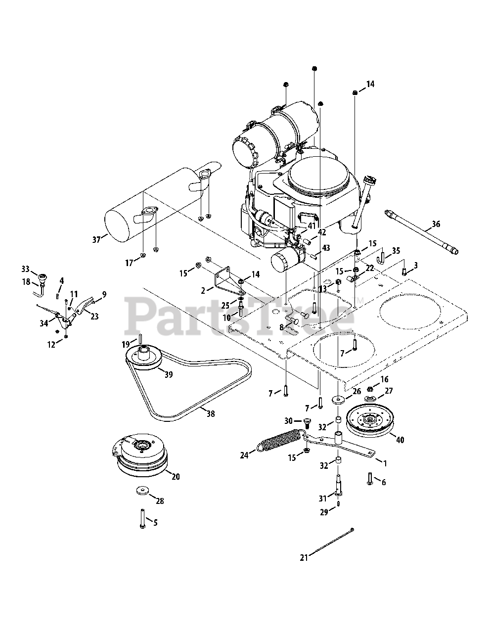 Cub Cadet L60 Kw 53ai2rtd050 Cub Cadet 60 Tank Zero Turn Mower Kawasaki 2014 Engine 2061