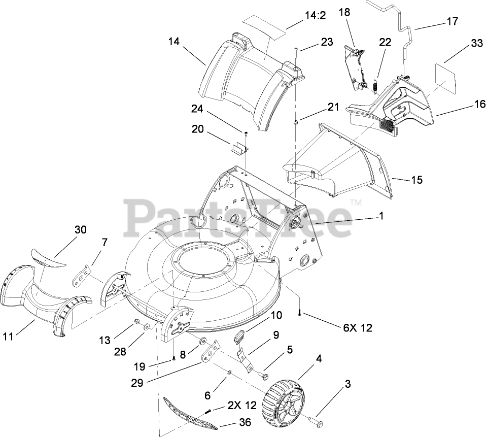 Lawn-Boy 10684 C - Lawn-Boy Insight Walk-Behind Mower (SN: 290000001 ...