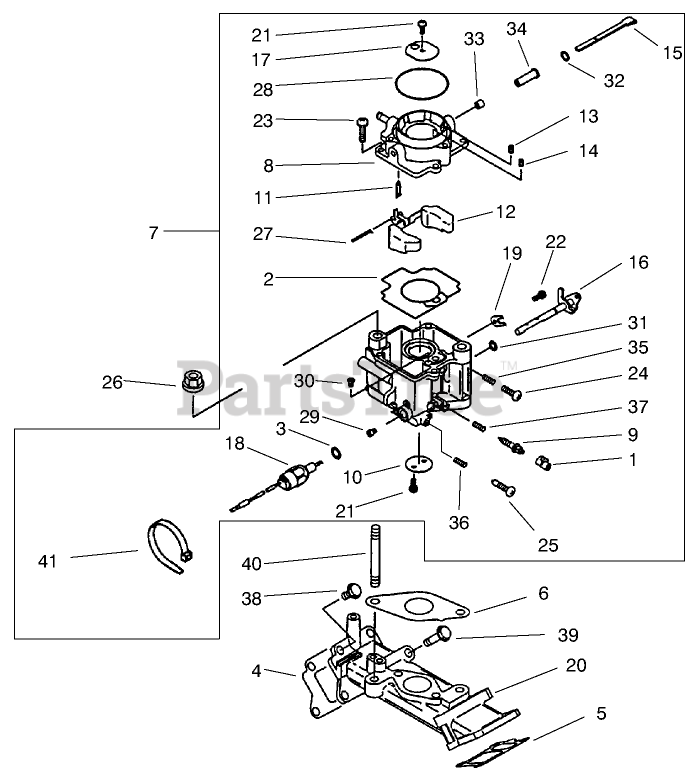 Toro 73545 (520 Lxi) - Toro Garden Tractor (SN: 089000001 - 089999999 ...