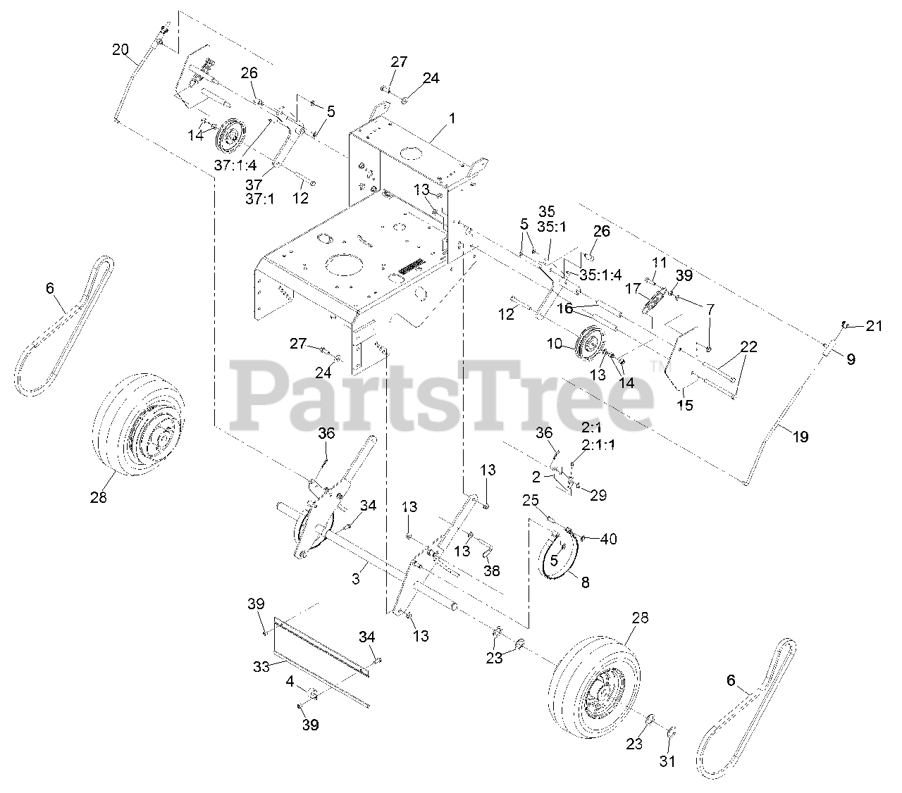 Exmark MGS481CKA36200 - Exmark 36