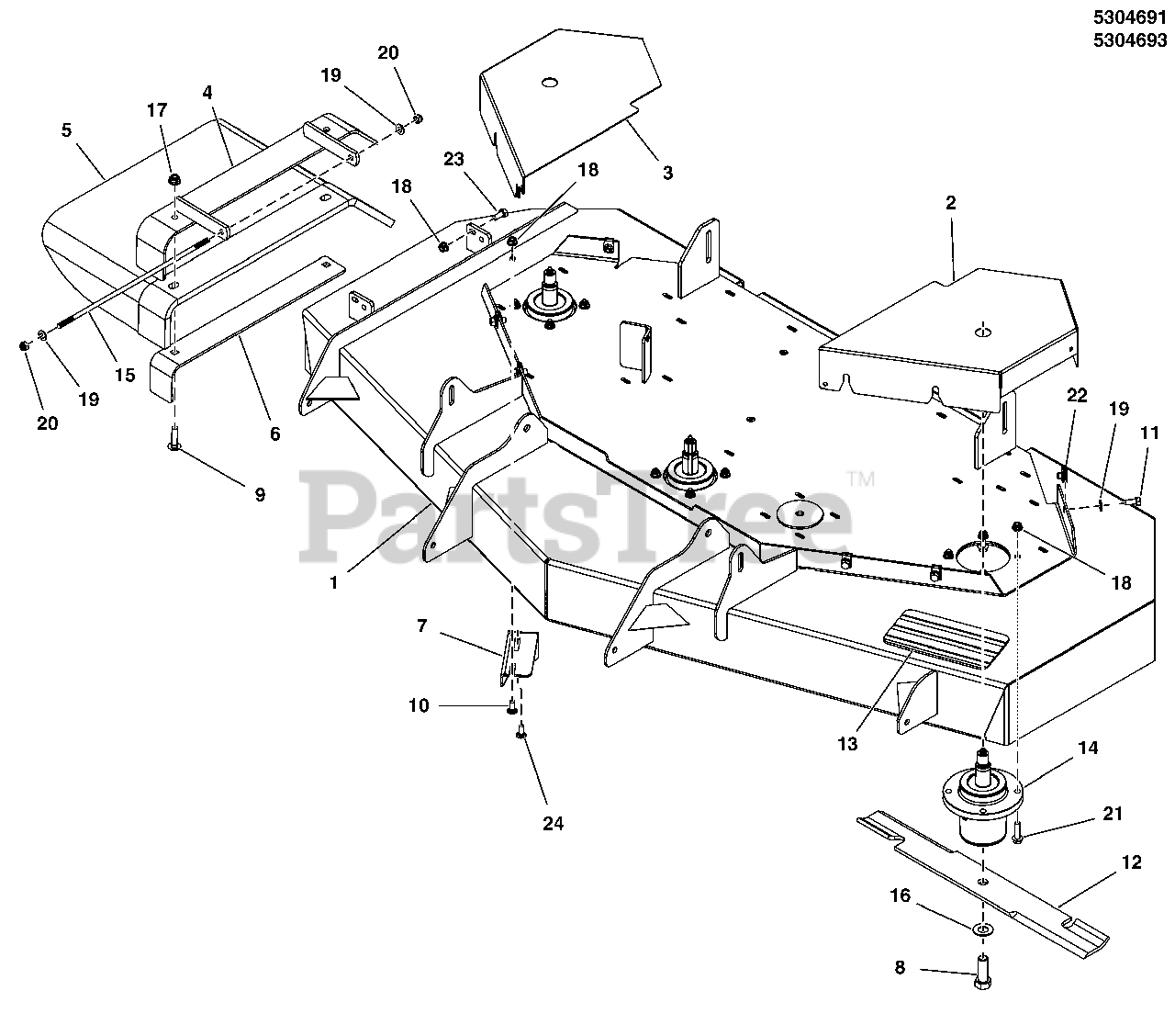 Snapper 5901558 - Snapper 560Z Series 61