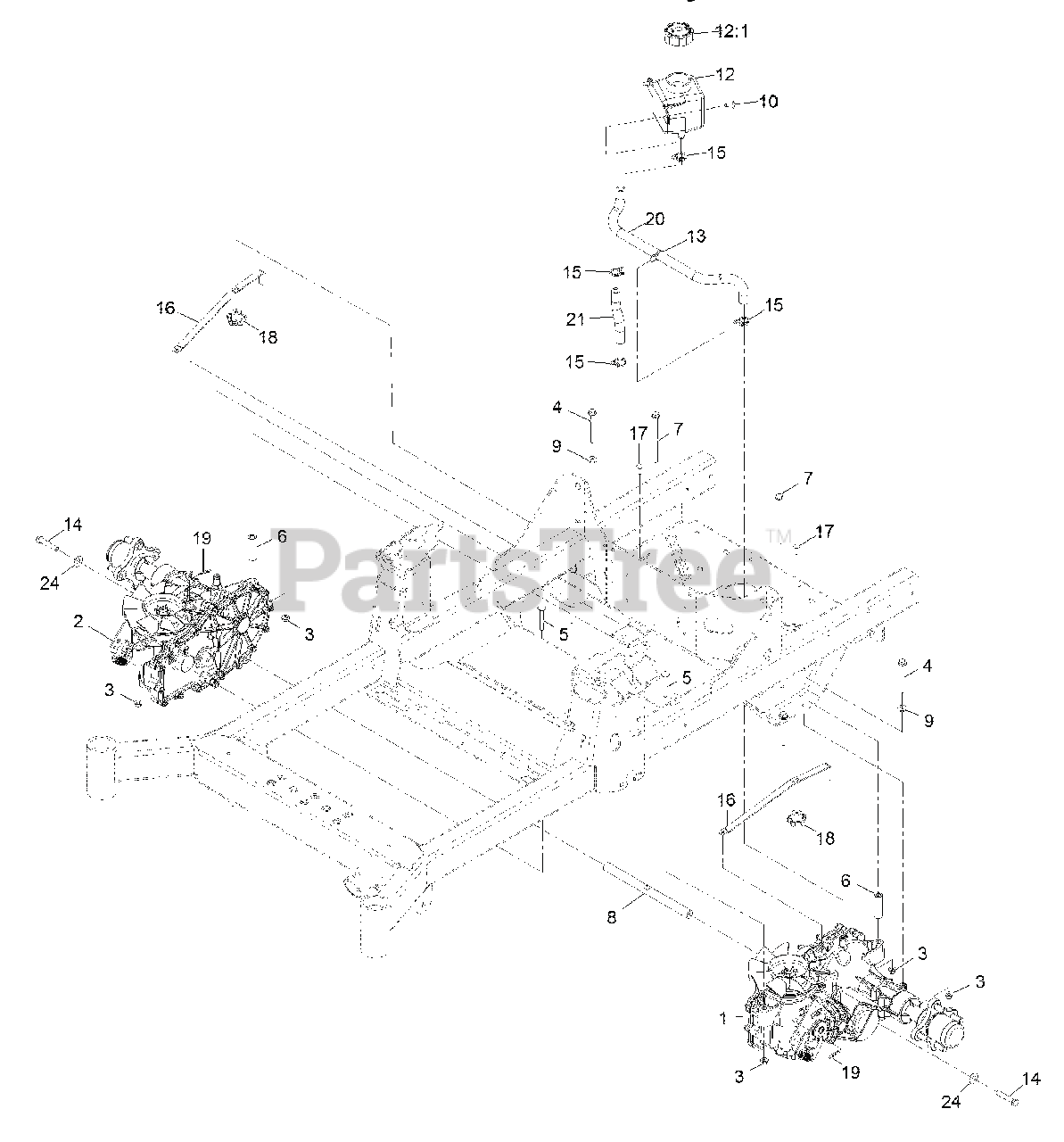 Exmark RAE708GEM52300 - Exmark 52