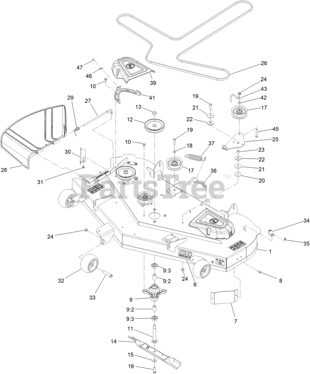 Exmark QZS708GEM54200 - Exmark 54