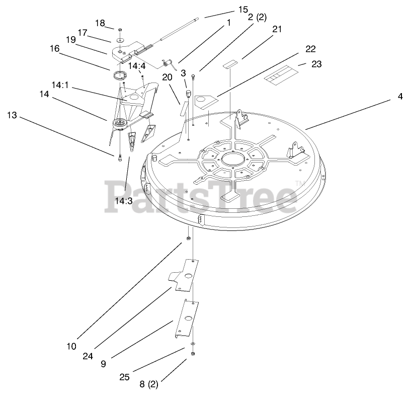 Toro 71199 (12-32 XL) - Toro Lawn Tractor (SN: 200000001 - 200999999 ...