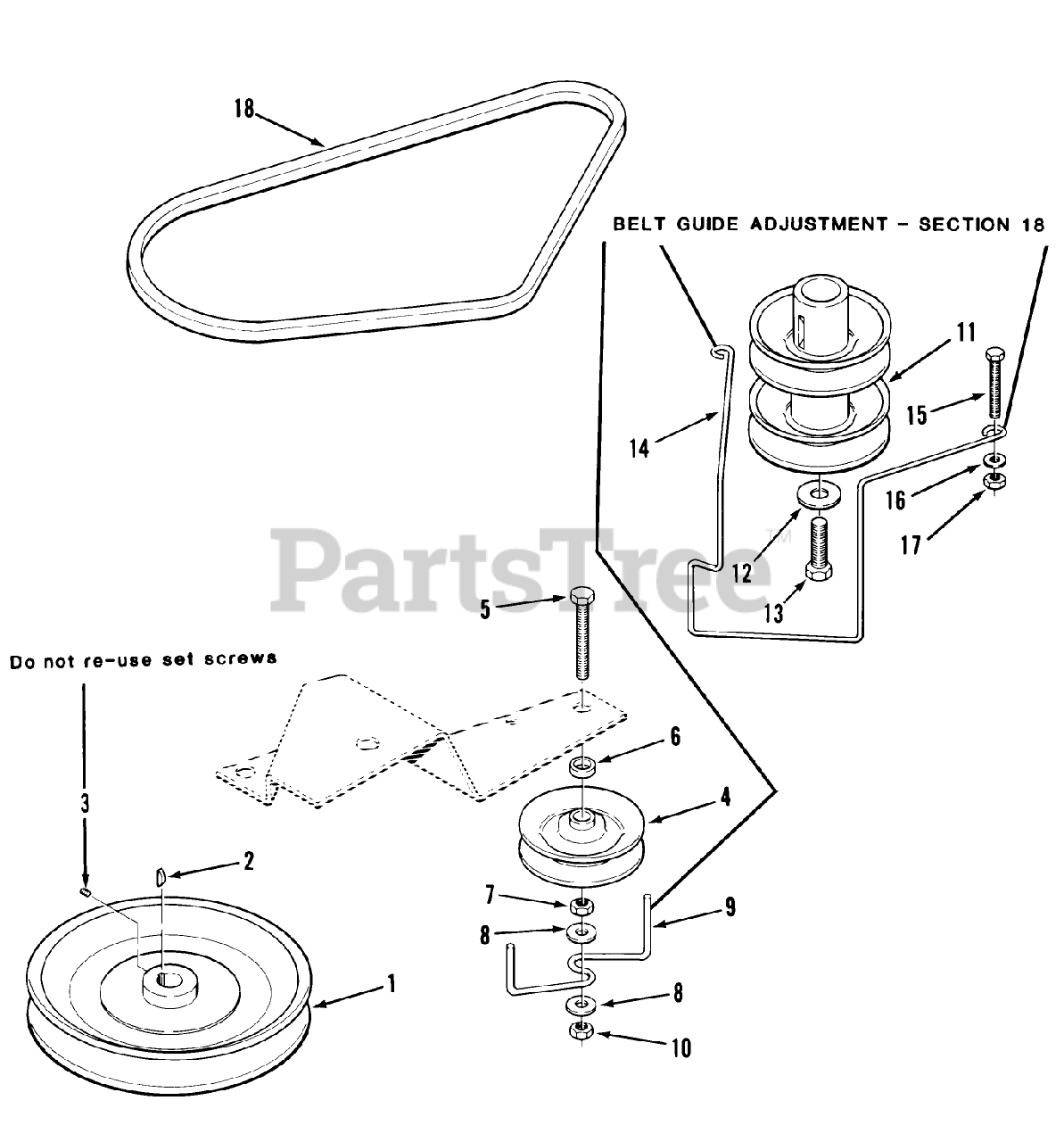 Toro 33-11BP01 (A-115) - Toro Rear-Engine Riding Mower (1985) DRIVE ...